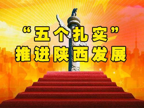 习近平：用“五个扎实”推进陕西发展