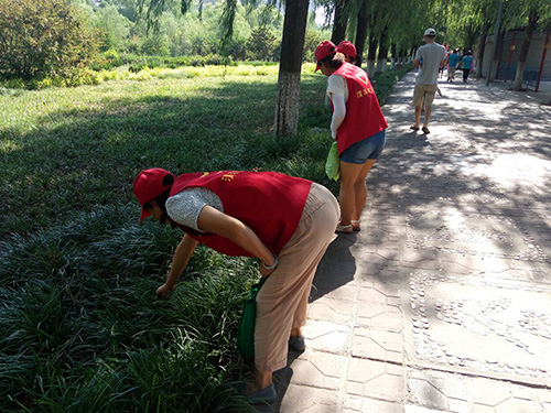 宝鸡市环保志愿者活动
