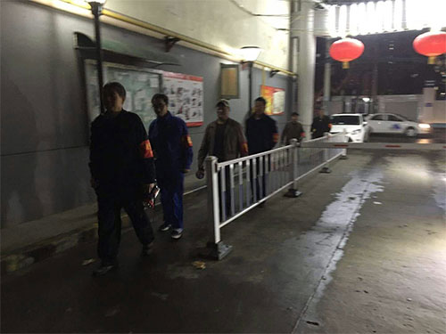 夜间巡逻活动