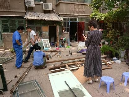 落实网格巡查 严控违章搭建
