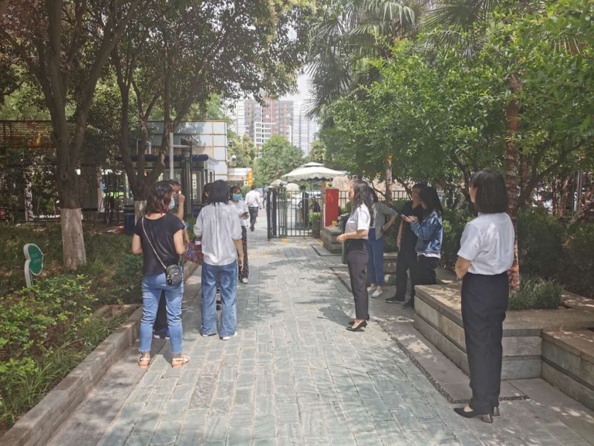 欢迎未央湖社区服务中心同仁莅临我社区参观学习