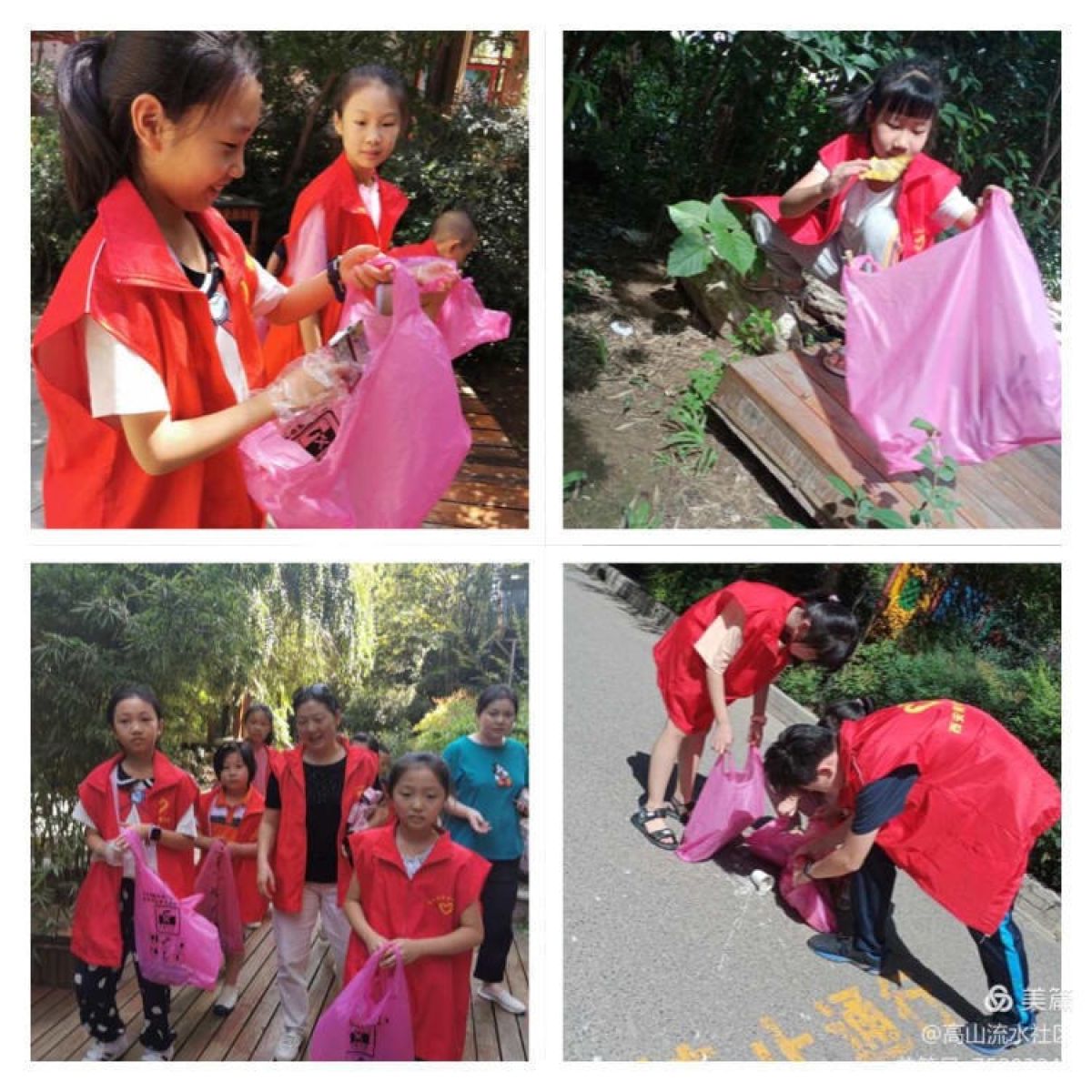 谭家街道高山流水社区开展“改善环境 共享文明健康”爱国卫生宣传及环境整治活动