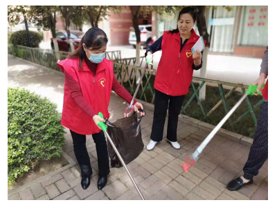 学党史不忘初心 办实事牢记使命  -- 树立党员榜样旗帜 创建文明从我做起
