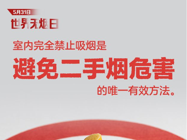 世界无烟日 戒烟，任何时候都不晚！