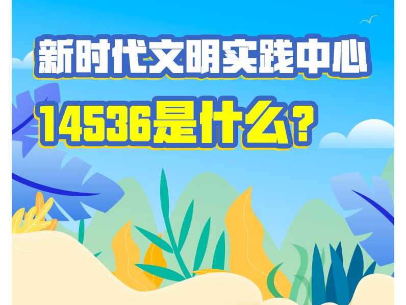【新时代文明实践】 之： “14536”是什么？