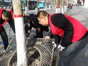 志愿服务你我他，惠及百姓千万家  ------新开路社区组织开展志愿者服务活动