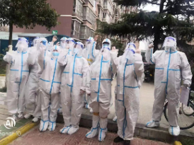 和谐路社区开展疫情防控志愿服务活动