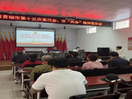 新建路东社区党委 开展学习市第十三次党代会及市“两会” 精神宣讲会