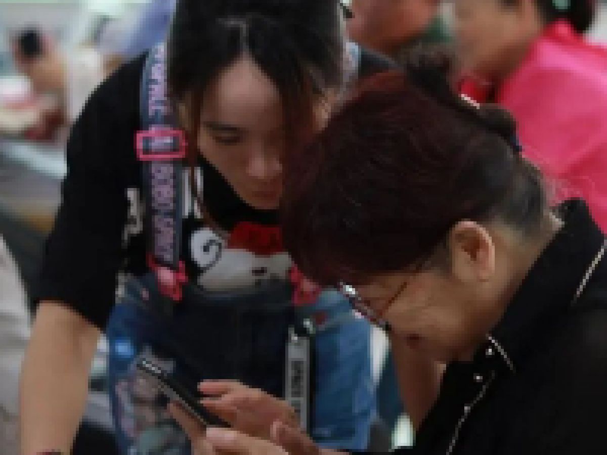 老年人智能手机课堂瞬间分享来啦！