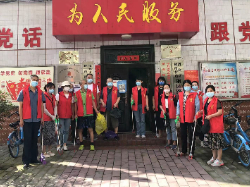 创文进行时：丽园路社区开展系列整治活动