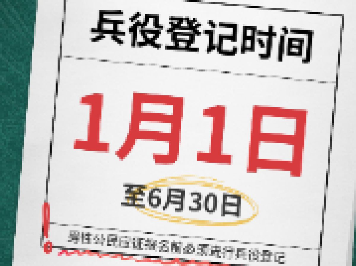 @18岁的你，国家喊你来登记！