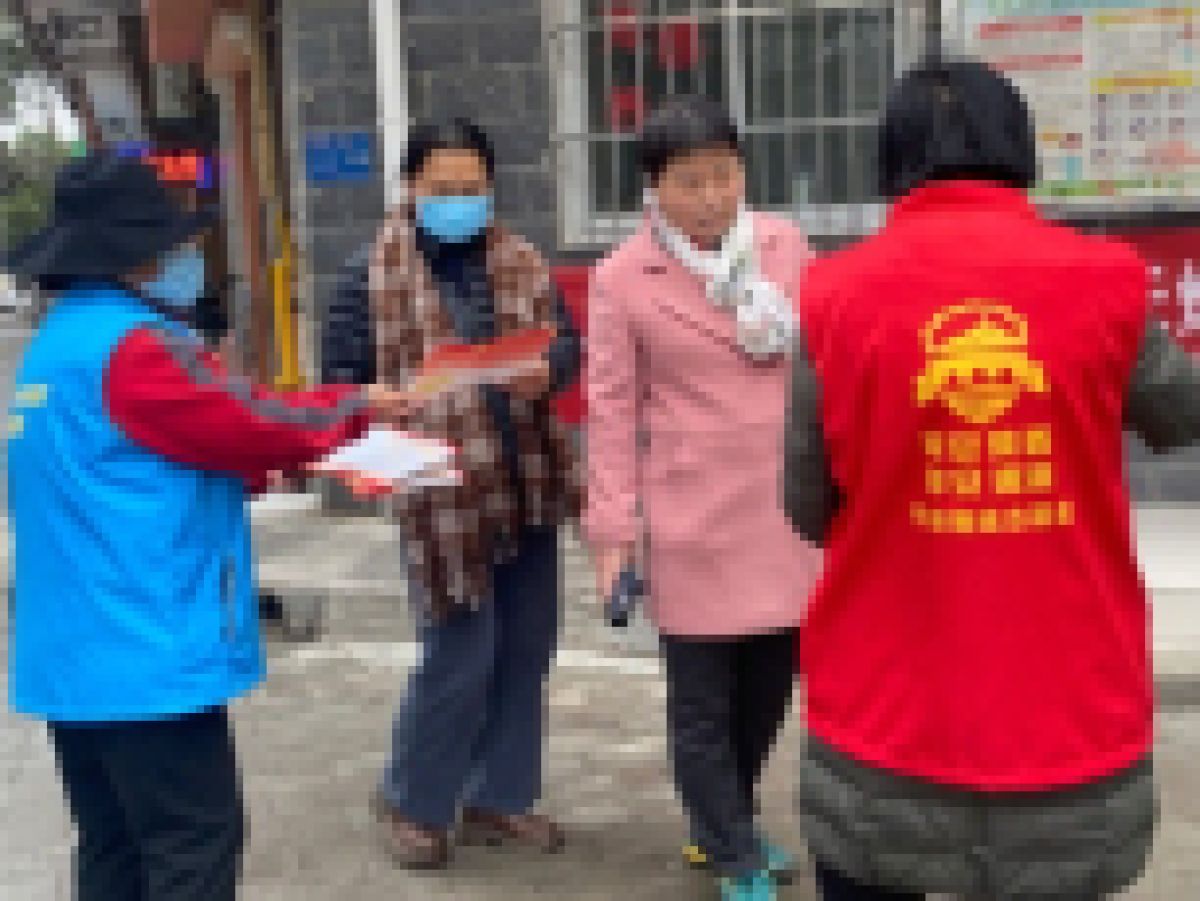 平安建设常态化  宣传脚步不停歇