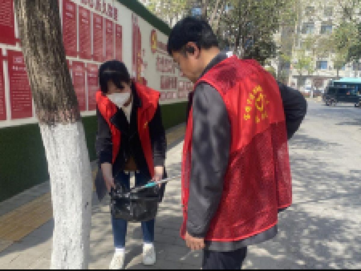 【美丽型社区】公园路社区新时代文明实践站开展周末“益”起来志愿服务工作