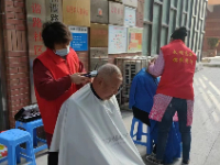 【美丽型社区】和谐路社区“指尖上的爱心”公益理发活动