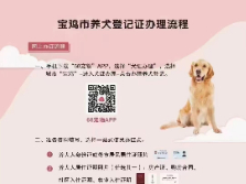 宝鸡的养犬小伙伴们 快来领福利啦