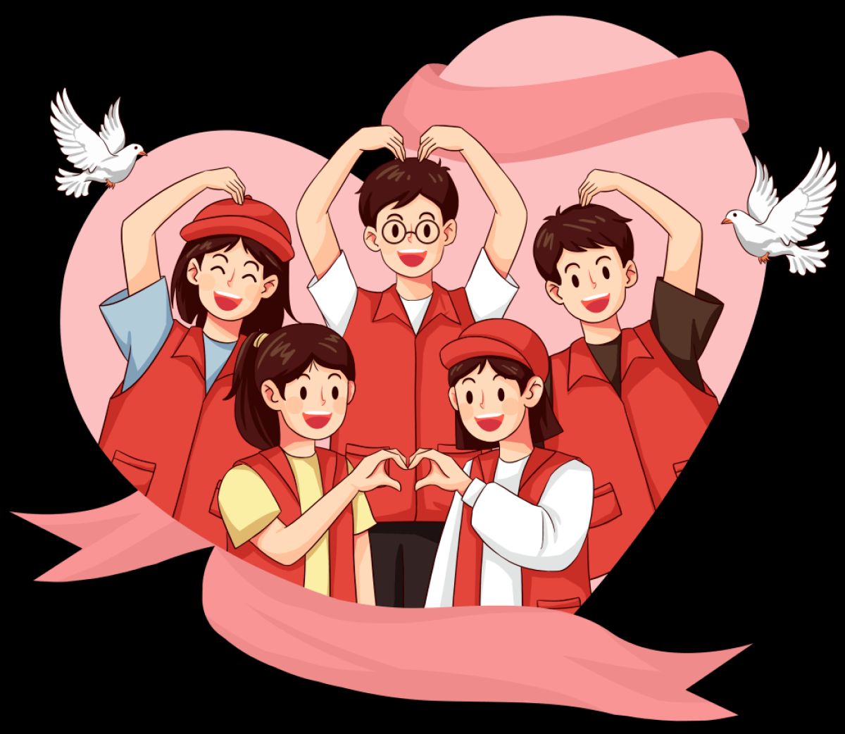 关于学子路社区招募文明交通引导活动志愿者的通知