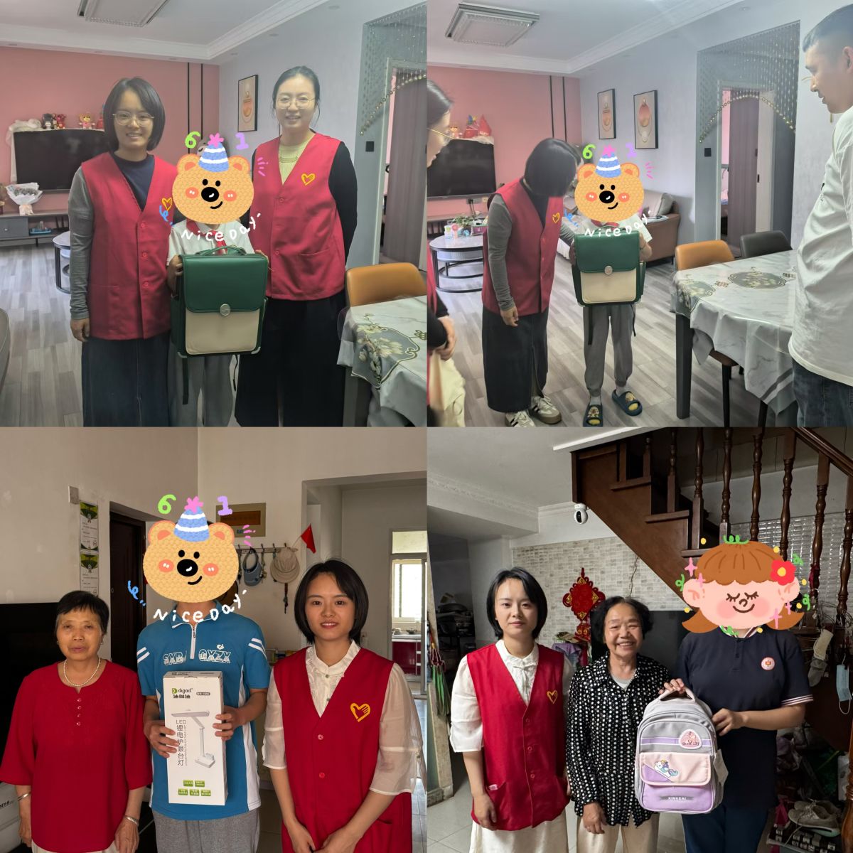 “六一暖童心，关爱伴成长”——学子路社区开展儿童节慰问活动