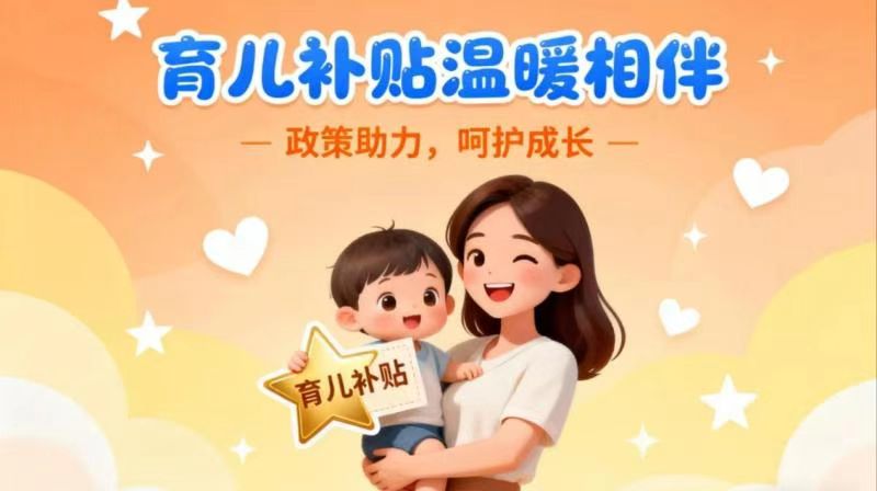 【重要提醒】育儿补贴申领倒计时！逾期将自动放弃资格