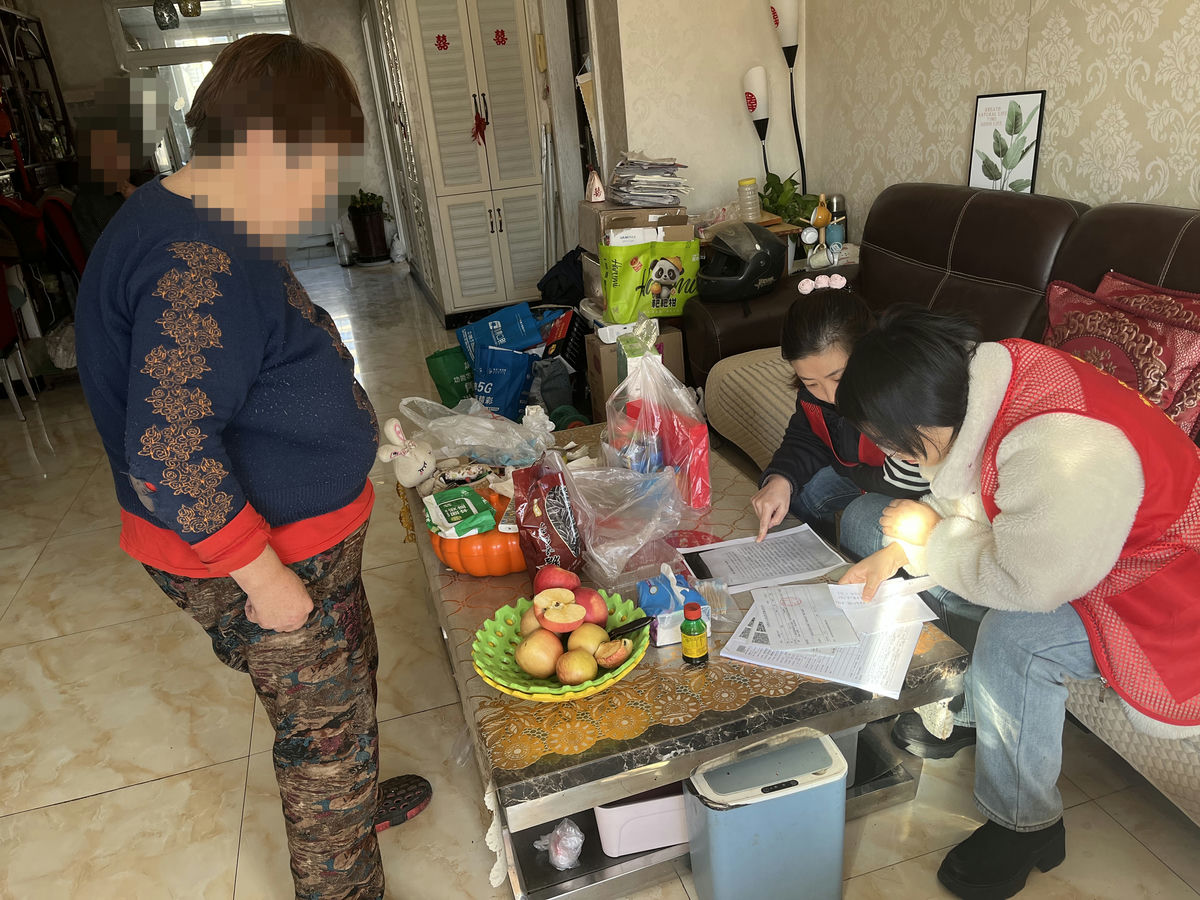 情暖学子路 关怀润心田—学子路社区开展特殊人群入户关怀活动