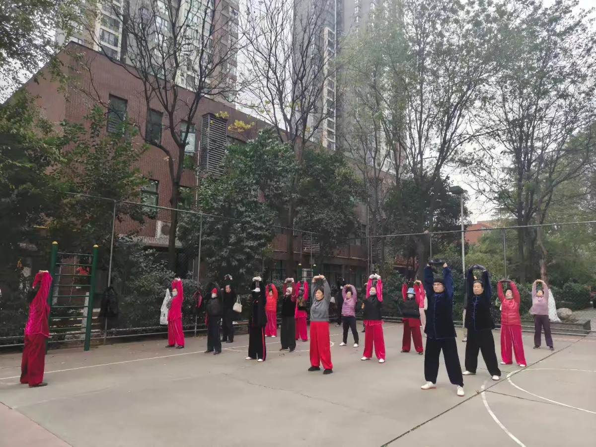 社区科普大学八段锦课堂